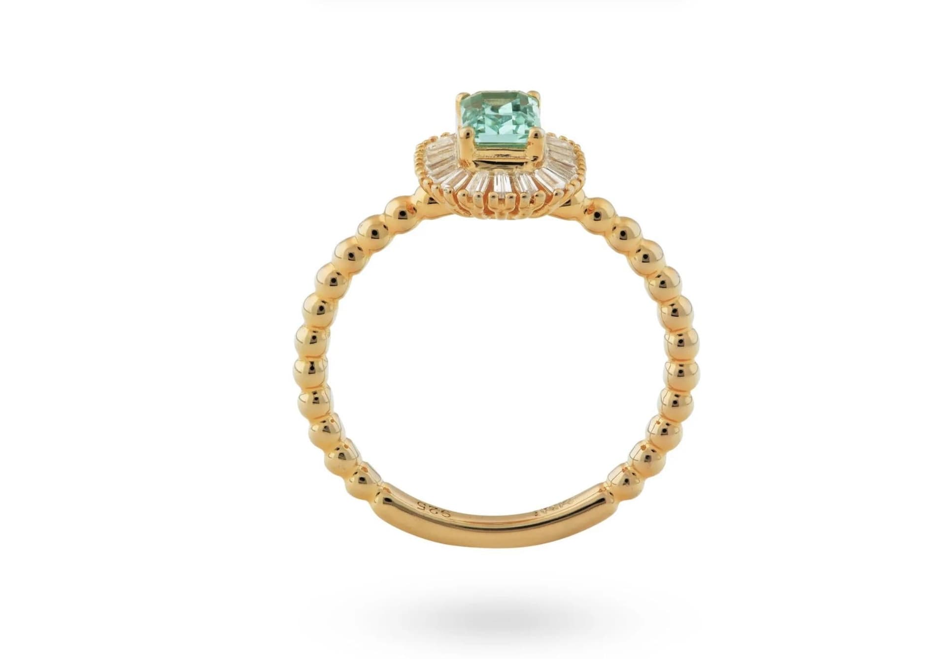 24Kae - Anello con pietre colorate in Anelli Alba Gioielli - Casoria, commercioVirtuoso.it