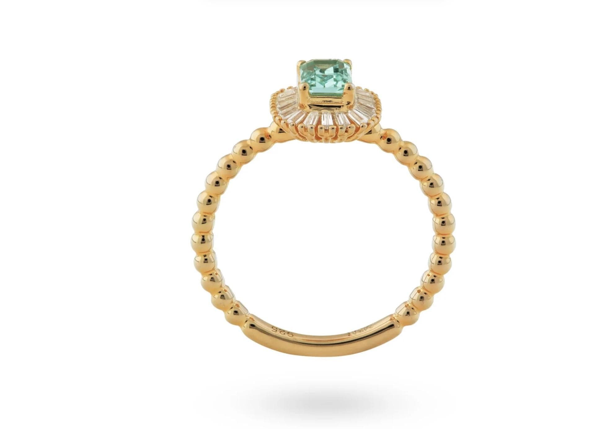 24Kae - Anello con pietre colorate in Anelli Alba Gioielli - Casoria, commercioVirtuoso.it