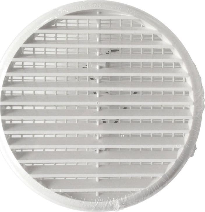 First griglia bianca 175mm per tubi di diametro variabile da 125-160mm