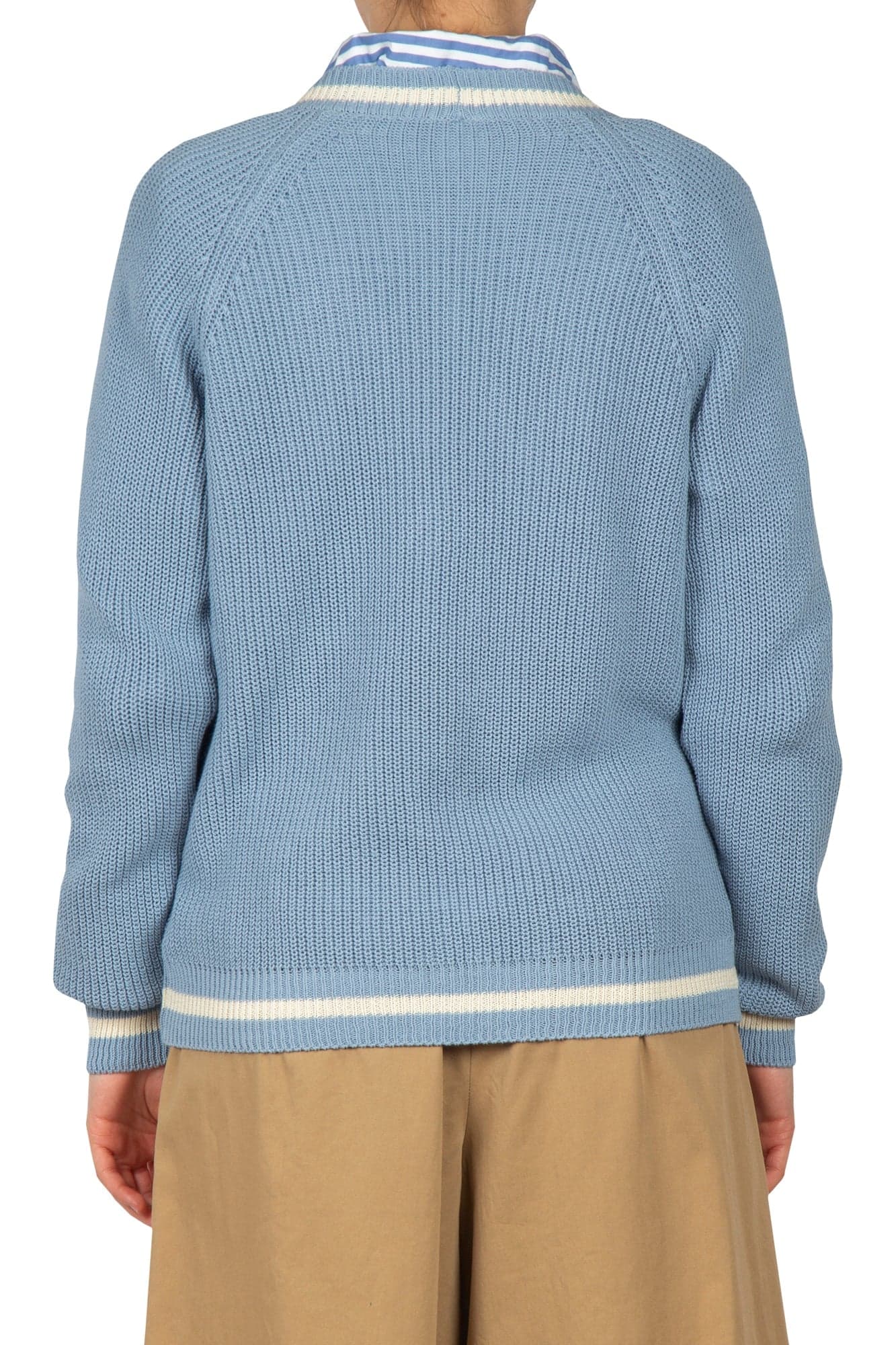 LA FEMME BLANCHE La Femme Blanche - Cardigan - 451434 - Azzurro da donna in Cardigan Drestige - Casamassima, commercioVirtuoso.it