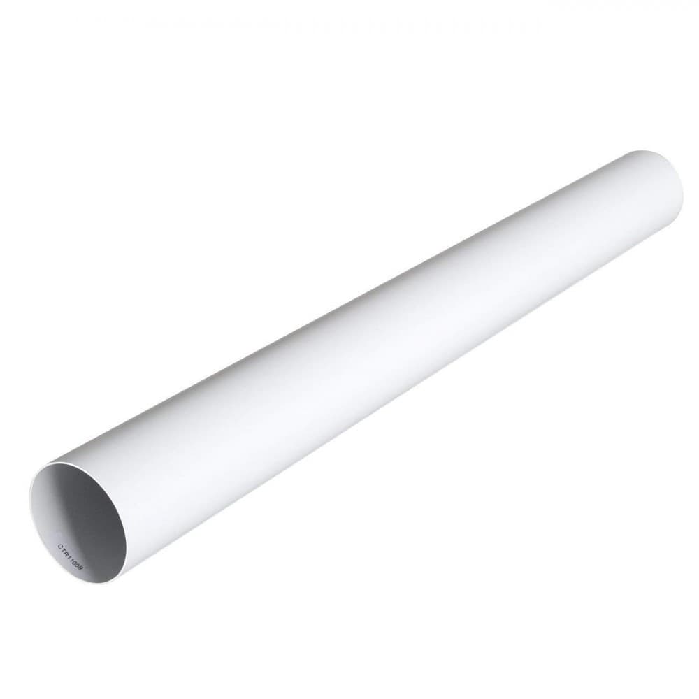 First 125mm da 1mt tubo tondo bianco MM per aerazione cappa in Canalizzazioni Aloiserw.com - Altomonte, commercioVirtuoso.it