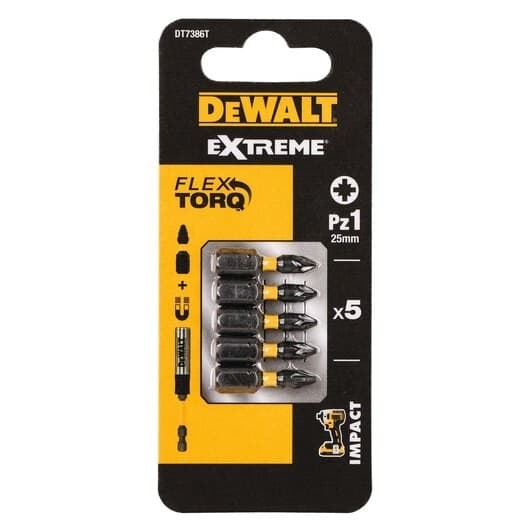 DeWalt Extreme 5 inserti Impact Torsion Pz 1 in Set punte per cacciavite Aloiserw.com - Altomonte, commercioVirtuoso.it