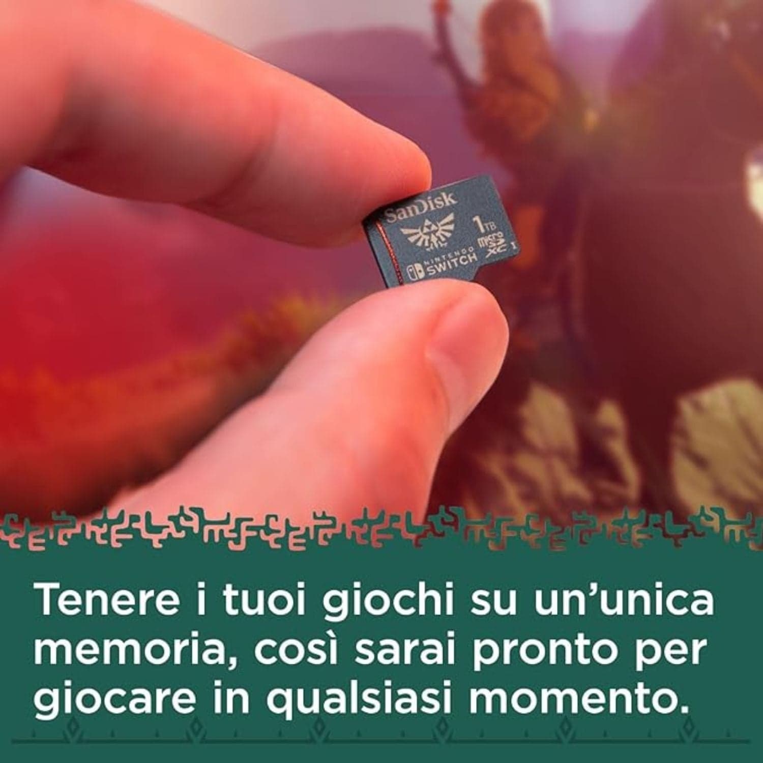Switch Micro SDXC SanDisk 1TB for Nintendo Switch Zelda in Porta cartucce Ecoprice.it - Avellino, commercioVirtuoso.it