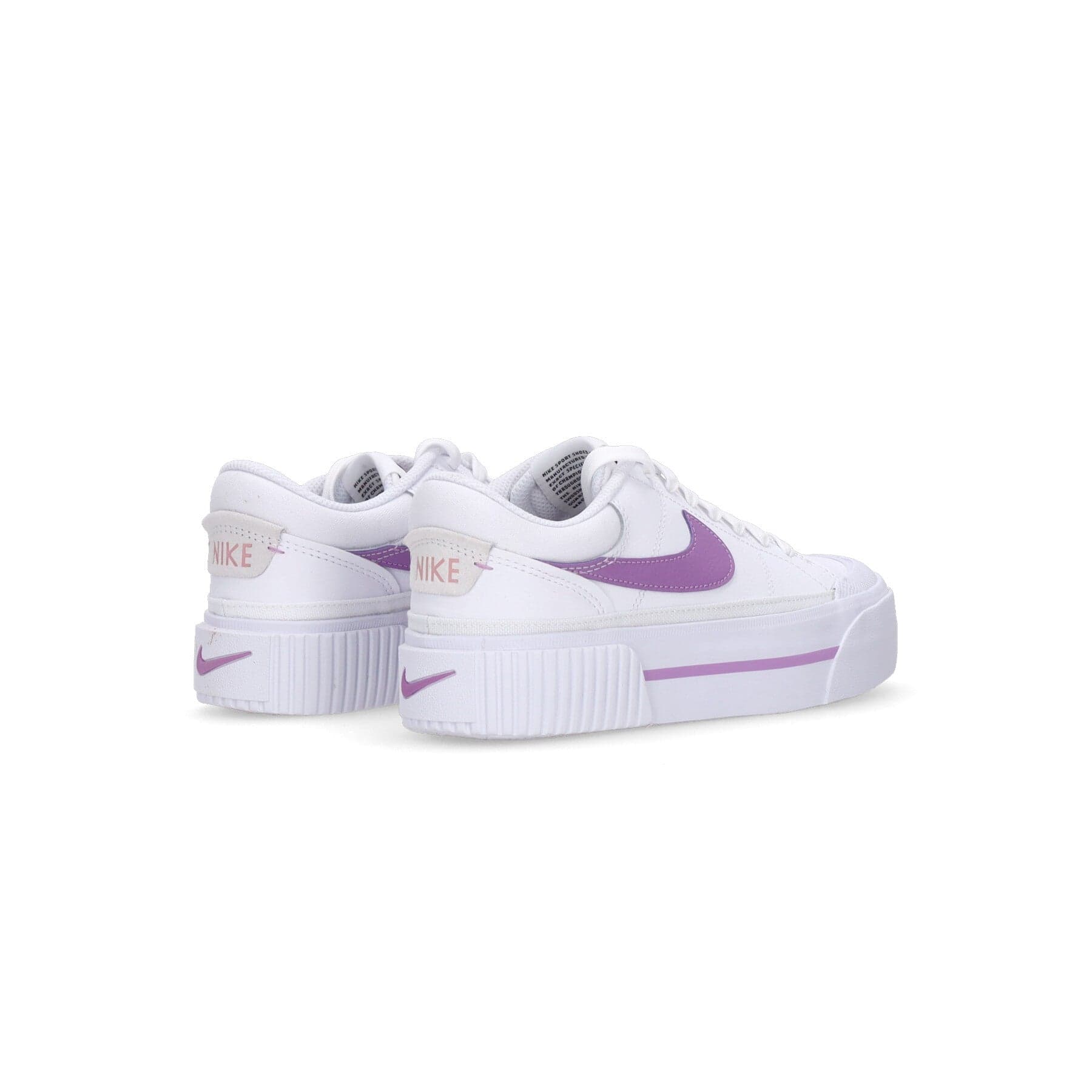 Nike Scarpa Bassa Donna Wmns Court Legacy Lift White/rush Fuchsia/red Stardust/black da donna in Sneaker casual Drestige - Casamassima, commercioVirtuoso.it