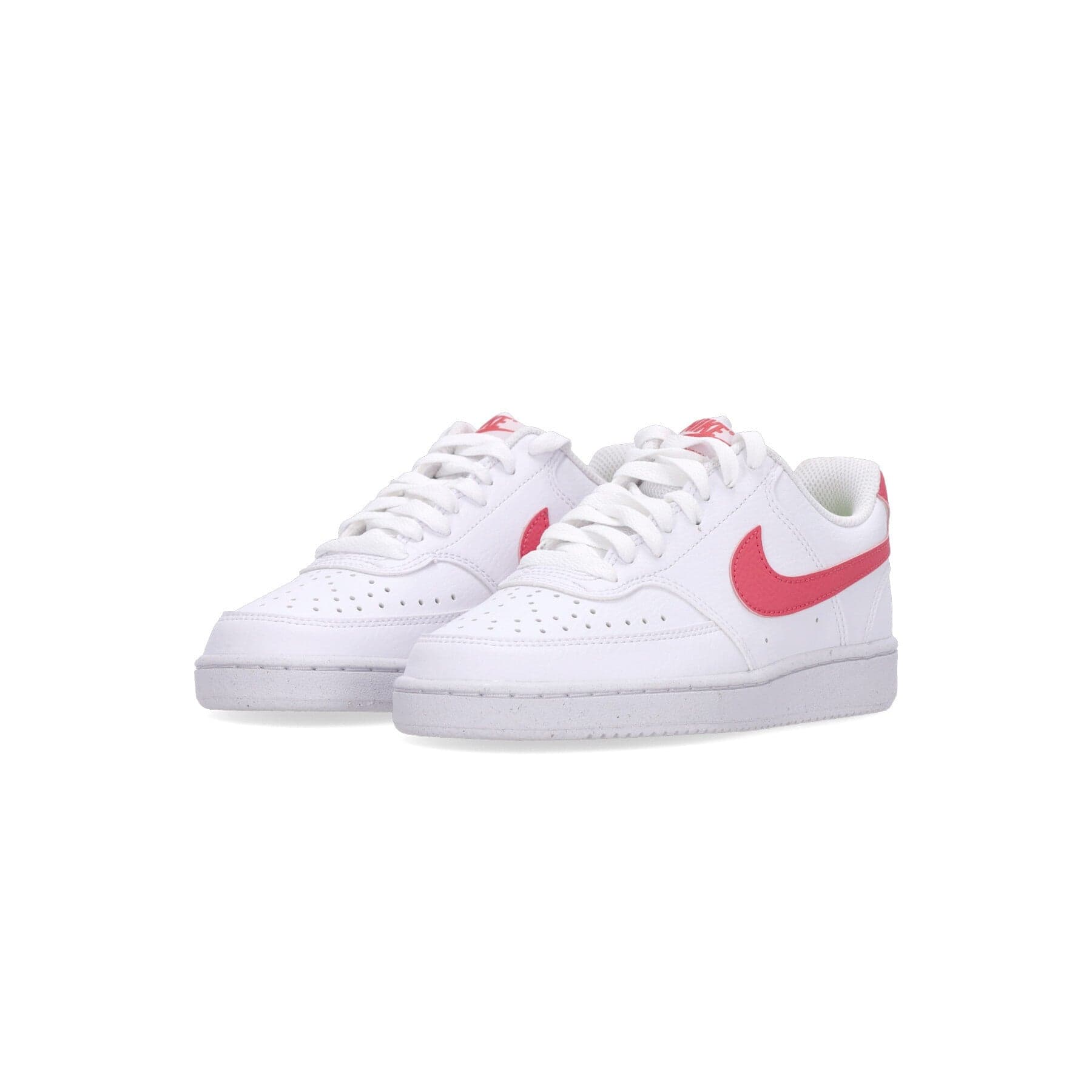 Nike Scarpa Bassa Donna W Court Vision Low Next Nature White/sea Coral/volt/black da donna in Sneaker casual Drestige - Casamassima, commercioVirtuoso.it