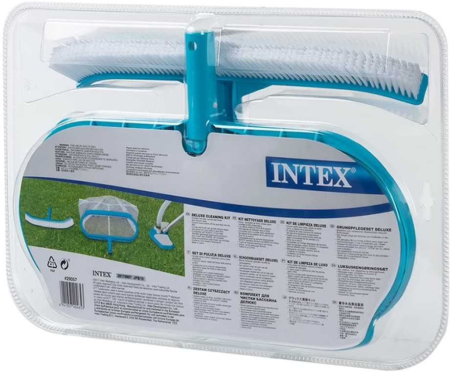 INTEX 29057  -- KIT PULIZIA PISCINA 'DELUXE' art. 29057  - DF 613661 in prodotto EuroStore07 - Alatri, commercioVirtuoso.it