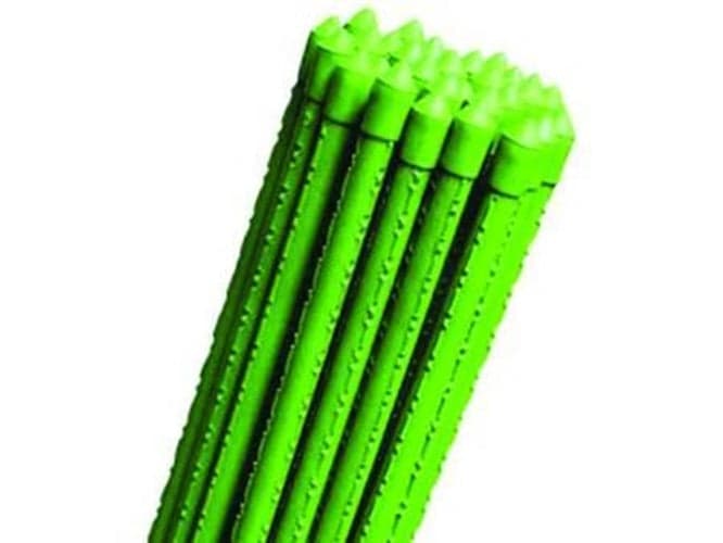 CANNA IN ACCIAIO PLASTIFICATA - - mm.8x750h. - -PZ 50 - FER 256285 in prodotto EuroStore07 - Alatri, commercioVirtuoso.it