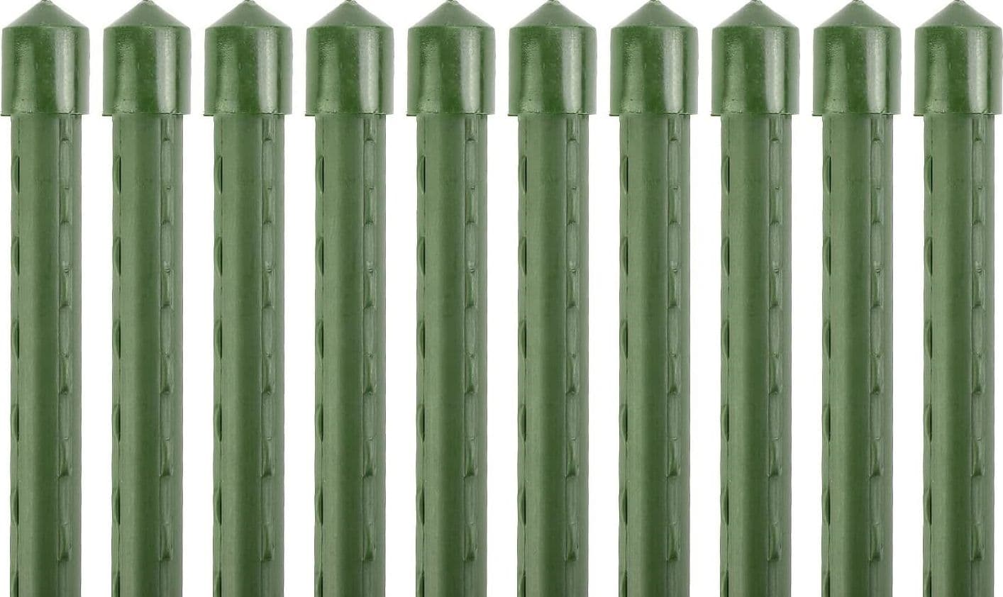 CANNA IN ACCIAIO PLASTIFICATA - mm.11x1800h.- PIANTE - ORTAGGI PZ 50 -FER 256315 in prodotto EuroStore07 - Alatri, commercioVirtuoso.it