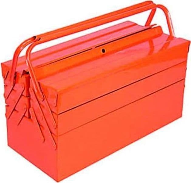 CASSETTA IN METALLO A 5 SCOMPARTI - cm.43x21x21h. PER ATTREZZI -FER 139830 in prodotto EuroStore07 - Alatri, commercioVirtuoso.it