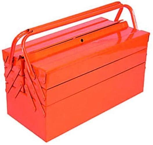 CASSETTA IN METALLO A 5 SCOMPARTI - cm.43x21x21h. PER ATTREZZI -FER 139830 in prodotto EuroStore07 - Alatri, commercioVirtuoso.it