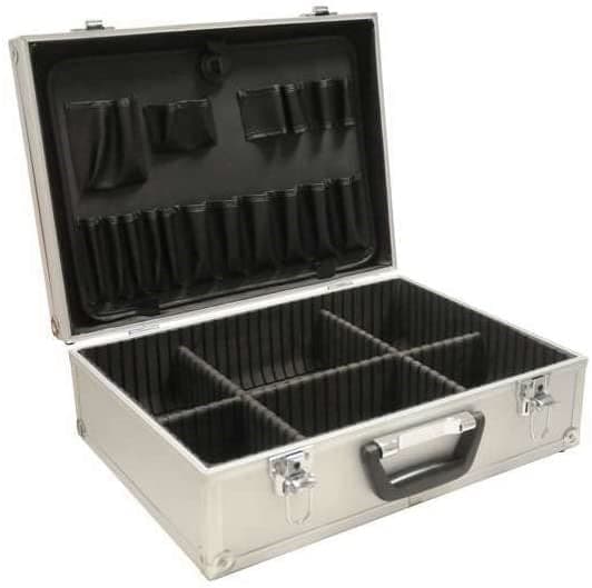 VALIGETTA PORTAUTENSILI IN ALLUMINIO - cm.45x33,5x15h. - FER 84918 in prodotto EuroStore07 - Alatri, commercioVirtuoso.it