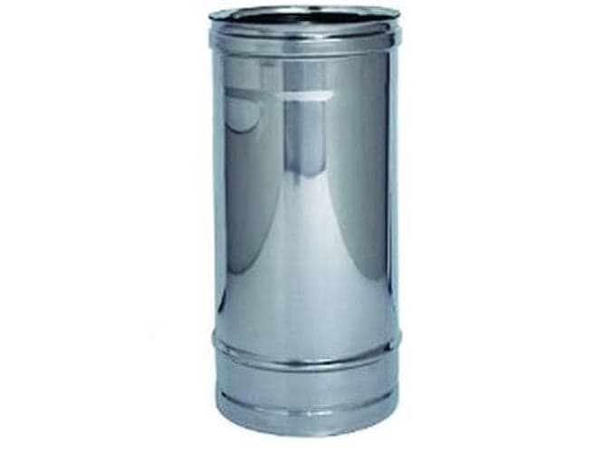 TUBO ACCIAIO INOX AISI 304 MONOPARETE SPESSORE MM.0,5  ø mm.250x1000 - FE 364058 in prodotto EuroStore07 - Alatri, commercioVirtuoso.it