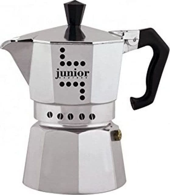 CAFFETTIERA JUNIOR IN ALLUMINIO - 2 tazze FERR 264518 in prodotto EuroStore07 - Alatri, commercioVirtuoso.it