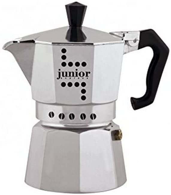 CAFFETTIERA JUNIOR IN ALLUMINIO - 2 tazze FERR 264518 in prodotto EuroStore07 - Alatri, commercioVirtuoso.it