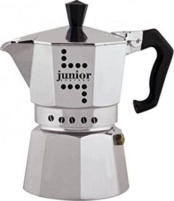 CAFFETTIERA JUNIOR IN ALLUMINIO - 2 tazze FERR 264518 in prodotto EuroStore07 - Alatri, commercioVirtuoso.it