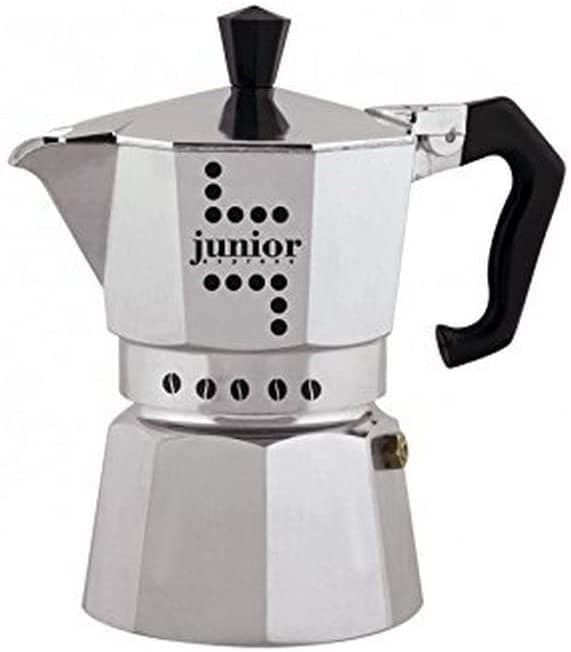 CAFFETTIERA JUNIOR IN ALLUMINIO - 2 tazze FERR 264518 in prodotto EuroStore07 - Alatri, commercioVirtuoso.it