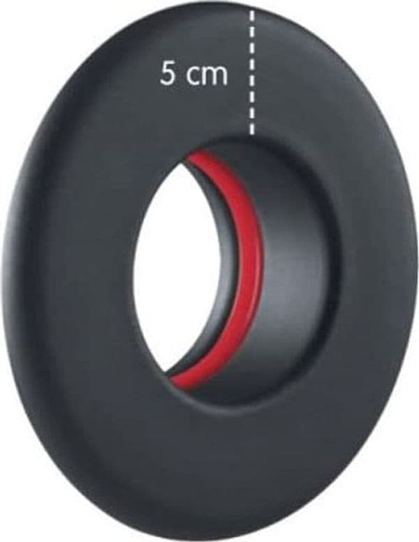 SAVE ROSONE PER STUFE A PELLET NERO OPACO PESANTE MM.1,2 - ø cm12 FER291675 in prodotto EuroStore07 - Alatri, commercioVirtuoso.it
