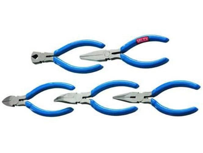 PINZE PER ELETTRONICA IN KIT 5 PEZZI-- mm.120 in acciaio,-- FER 71833 in prodotto EuroStore07 - Alatri, commercioVirtuoso.it