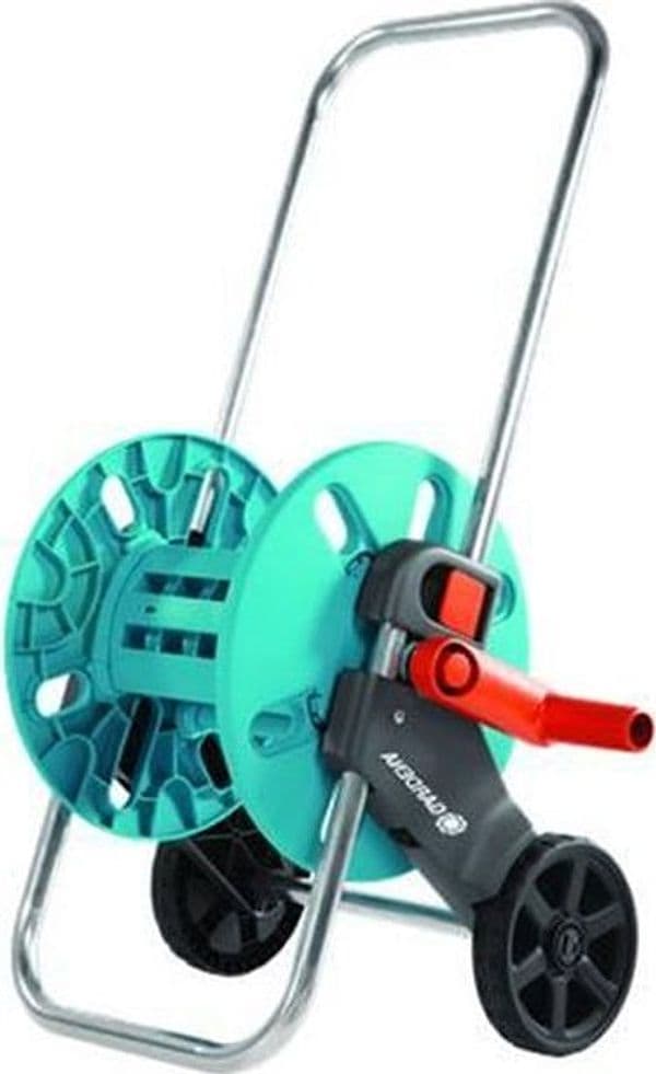 CARRELLO AVVOLGITUBO AQUAROLL S IRRIGAZIONE 1/2" mt.40, 5/8" mt.30, 3/4" mt.25 in prodotto EuroStore07 - Alatri, commercioVirtuoso.it
