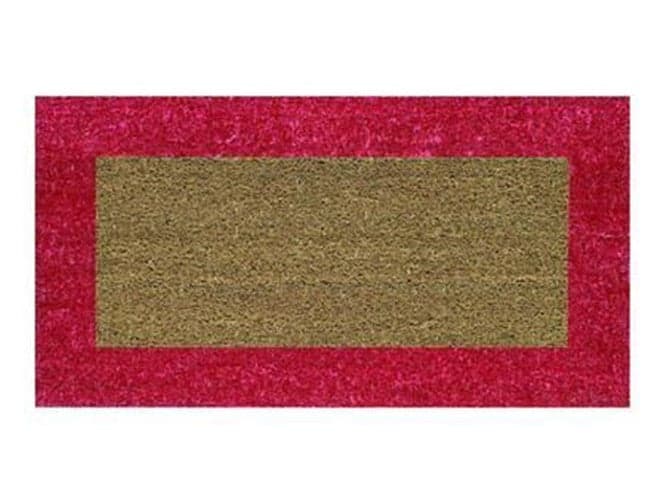 ZERBINO COCCO ECOCO ROSSO SPESSORE MM.18 cm.40x80 FERR 336147 in prodotto EuroStore07 - Alatri, commercioVirtuoso.it