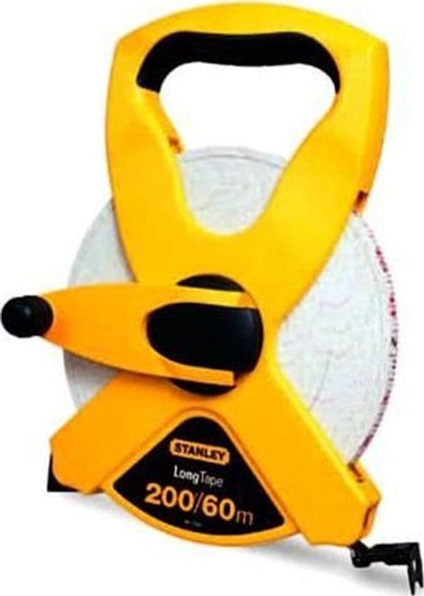 STANLEY - ROTELLA METRICA IN FIBERGLASS MT.60 - - mt.60 - FER 135306 in prodotto EuroStore07 - Alatri, commercioVirtuoso.it