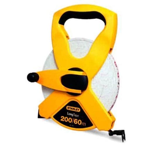 STANLEY - ROTELLA METRICA IN FIBERGLASS MT.60 - - mt.60 - FER 135306 in prodotto EuroStore07 - Alatri, commercioVirtuoso.it