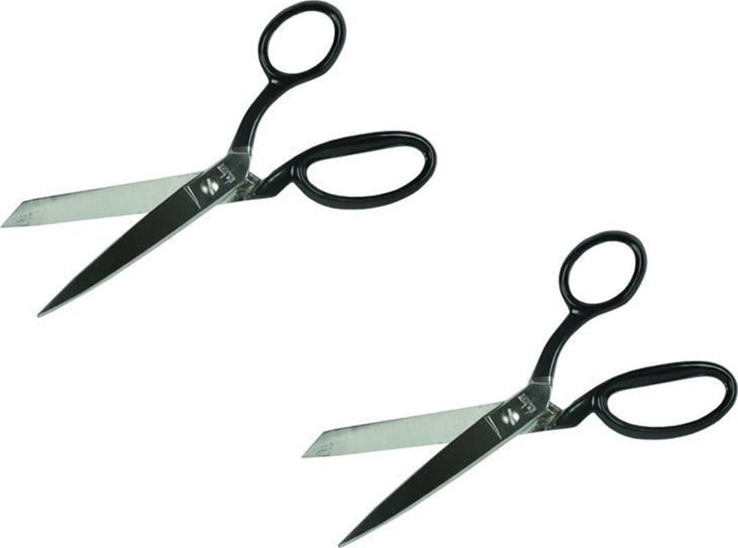 FORBICI DA SARTO - lame cm.20 - 8" -- PZ 4 -in acciaio cromato - FER 47135 in prodotto EuroStore07 - Alatri, commercioVirtuoso.it
