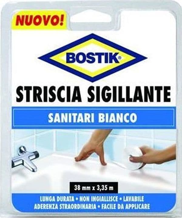 BOSTIK -- STRISCIA SIGILLANTE -- - mm.38x3,35mt. - -- FER 386623 in prodotto EuroStore07 - Alatri, commercioVirtuoso.it