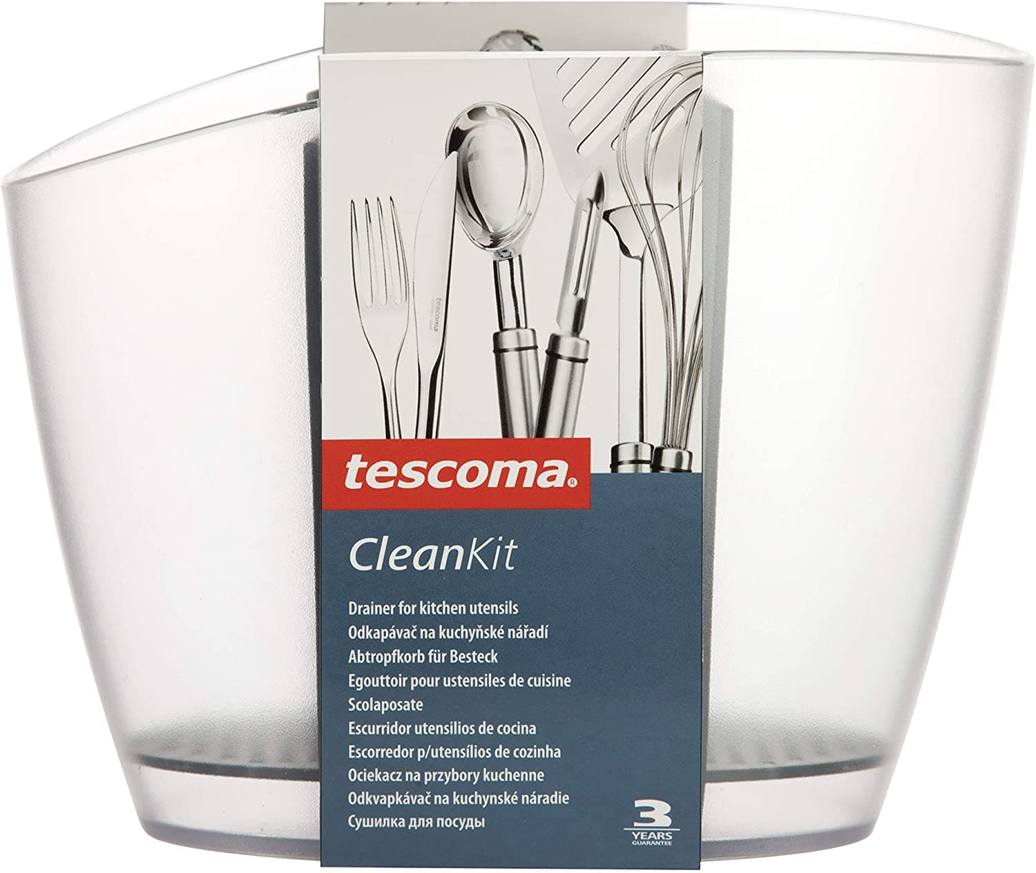 TESCOMA - SCOLAPOSATE CLEANKIT -- cm.15x19 plastica resistente di alta qualità in prodotto EuroStore07 - Alatri, commercioVirtuoso.it