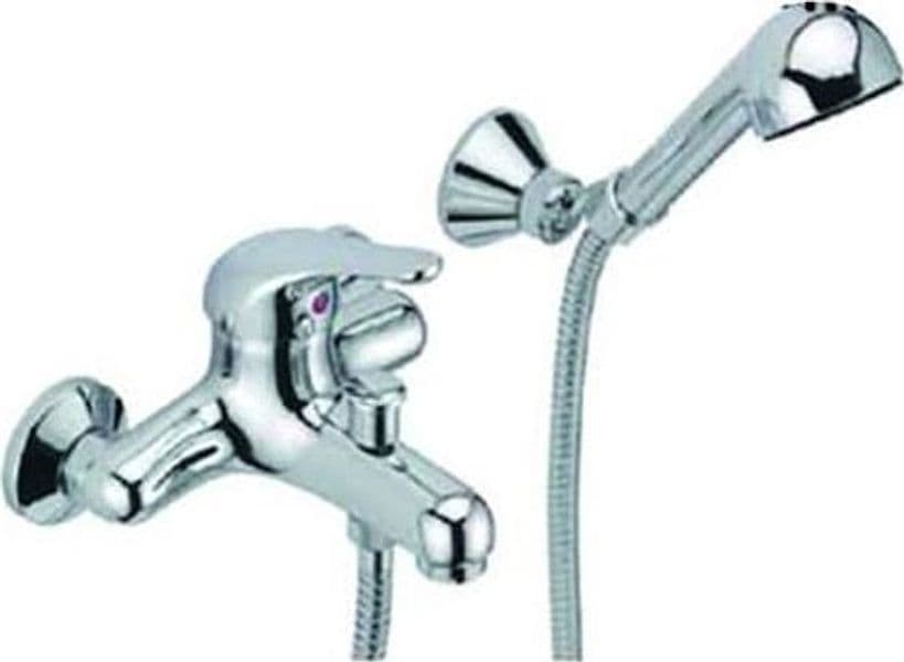 CROLLA - MISCELATORE VASCA SERIE PAGODA -getto con aereatore serie pagoda in prodotto EuroStore07 - Alatri, commercioVirtuoso.it
