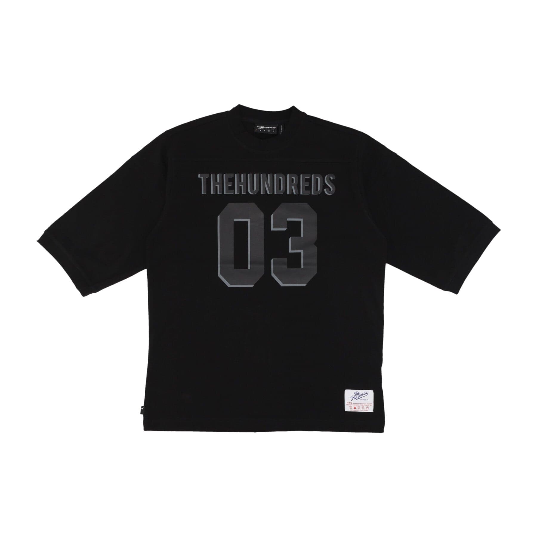 THE HUNDREDS Maglietta Manica 3/4 Uomo Blitz 3/4 Sleeve Tee Black da uomo in T-shirt Drestige - Casamassima, commercioVirtuoso.it