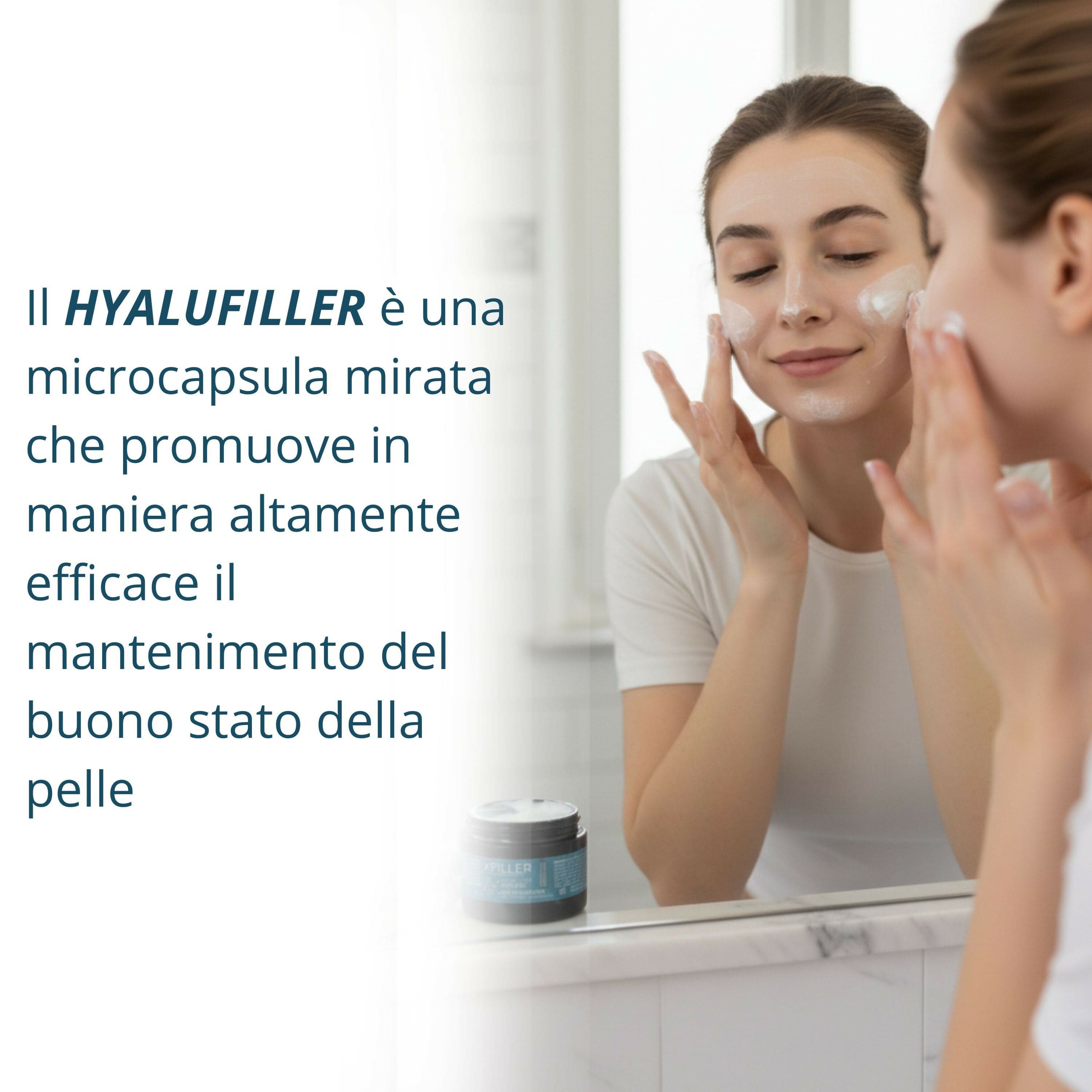 Xfiller - crema antirughe 100% naturale con x50 hyalufiller con drone cosmetico, arricchita con olio di mandorle dolci, burro di karitité, amamelide e olio di cocco pelle più giovane e luminosa 50ml in Trattamenti anti acne e anti macchie BasketGuru Italia - Palermo, commercioVirtuoso.it