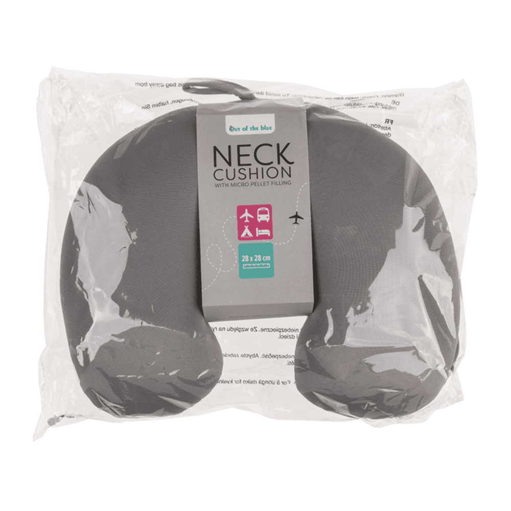 Cuscino cervicale da viaggio morbido con imbottitura in micropellet in Cuscini da viaggio Kondorama - Martinsicuro, commercioVirtuoso.it