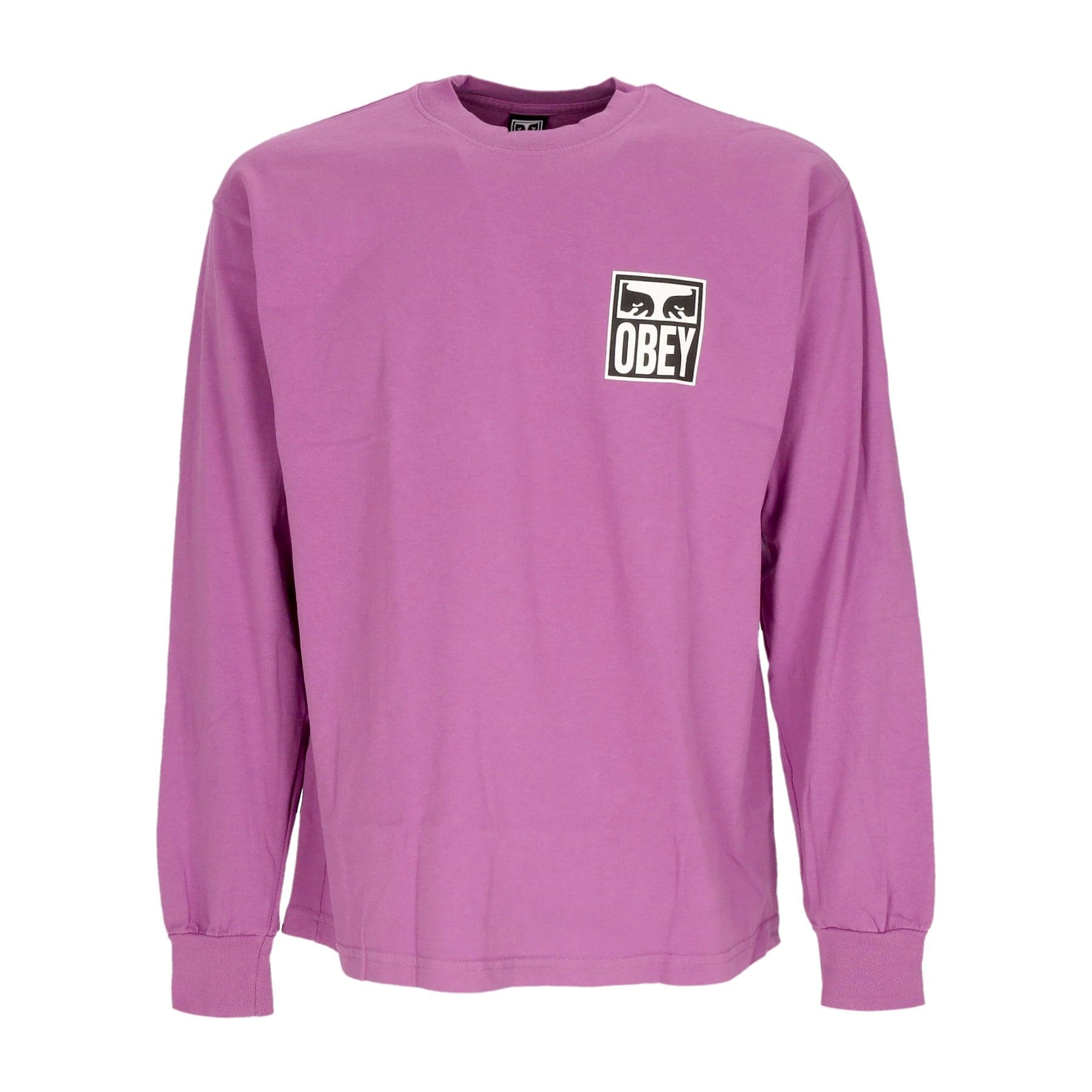 OBEY Maglietta Manica Lunga Uomo Eyes Icon 2 Heavyweight Classic Custom Mulberry Purple da uomo in T-shirt Drestige - Casamassima, commercioVirtuoso.it