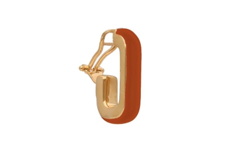 FRALEONI. ORECCHINO SUNRISE CORALLO