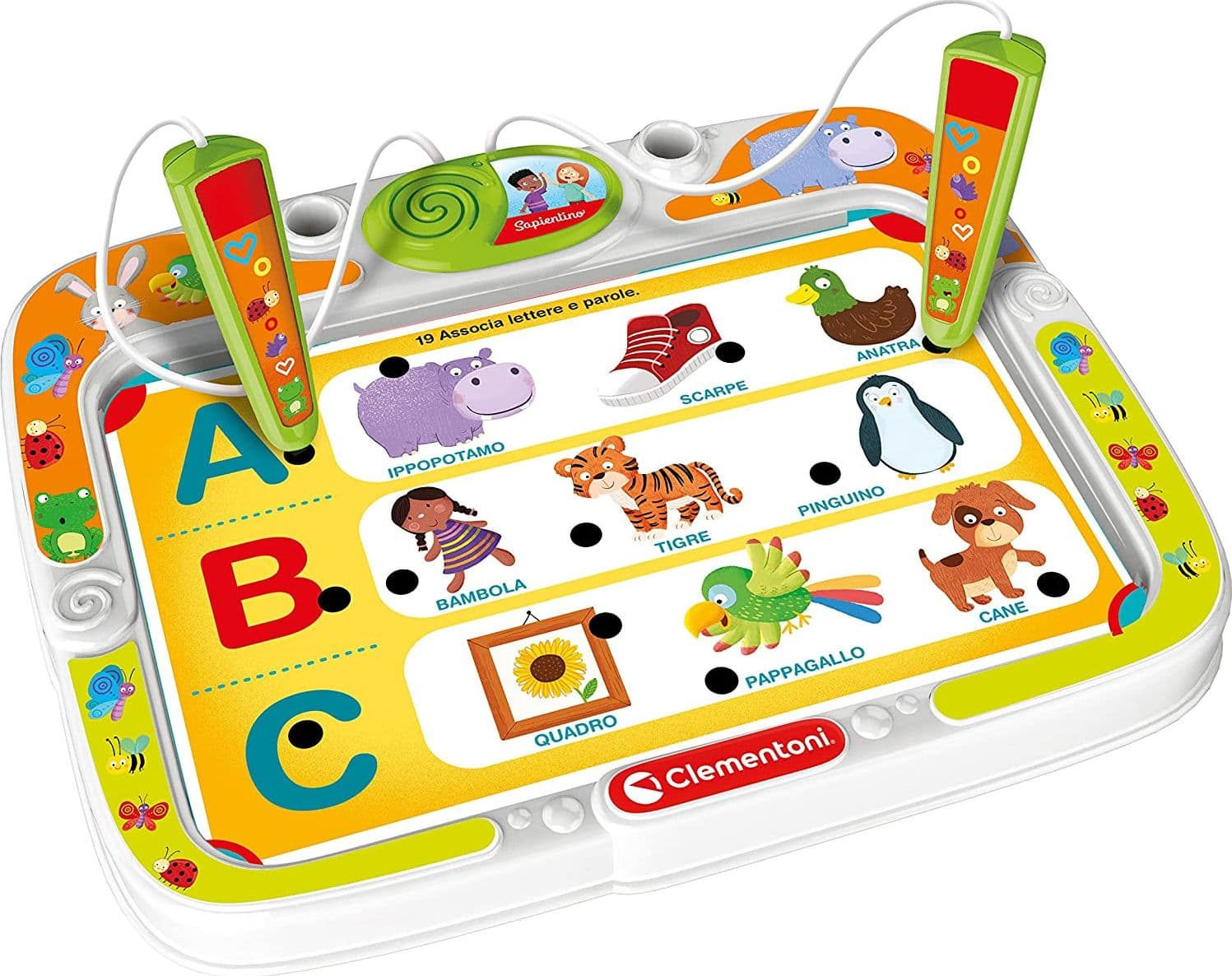 16472 - Sapientino Parlante-Banchetto con Schede attività E Penne Interattive in Giochi di ortografia e sillabazione Centro Bimbo - Siderno, commercioVirtuoso.it