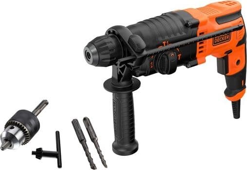 Black & Decker trapano martello tassellatore 650W 1,4J in Trapani a percussione Aloiserw.com - Altomonte, commercioVirtuoso.it