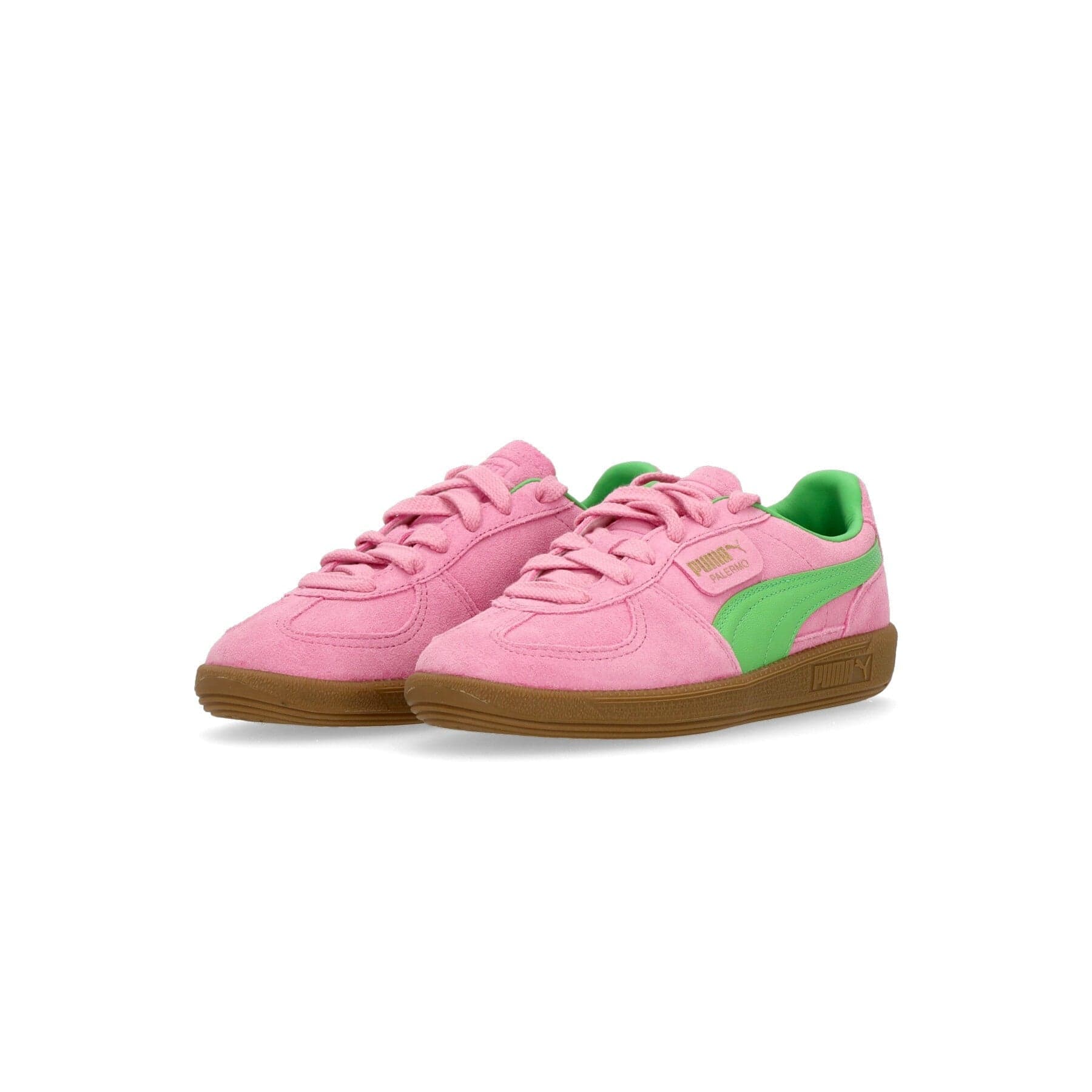 PUMA Scarpa Bassa Donna Palermo Special Pink Delight/green/gum da donna in Sneaker casual Drestige - Casamassima, commercioVirtuoso.it
