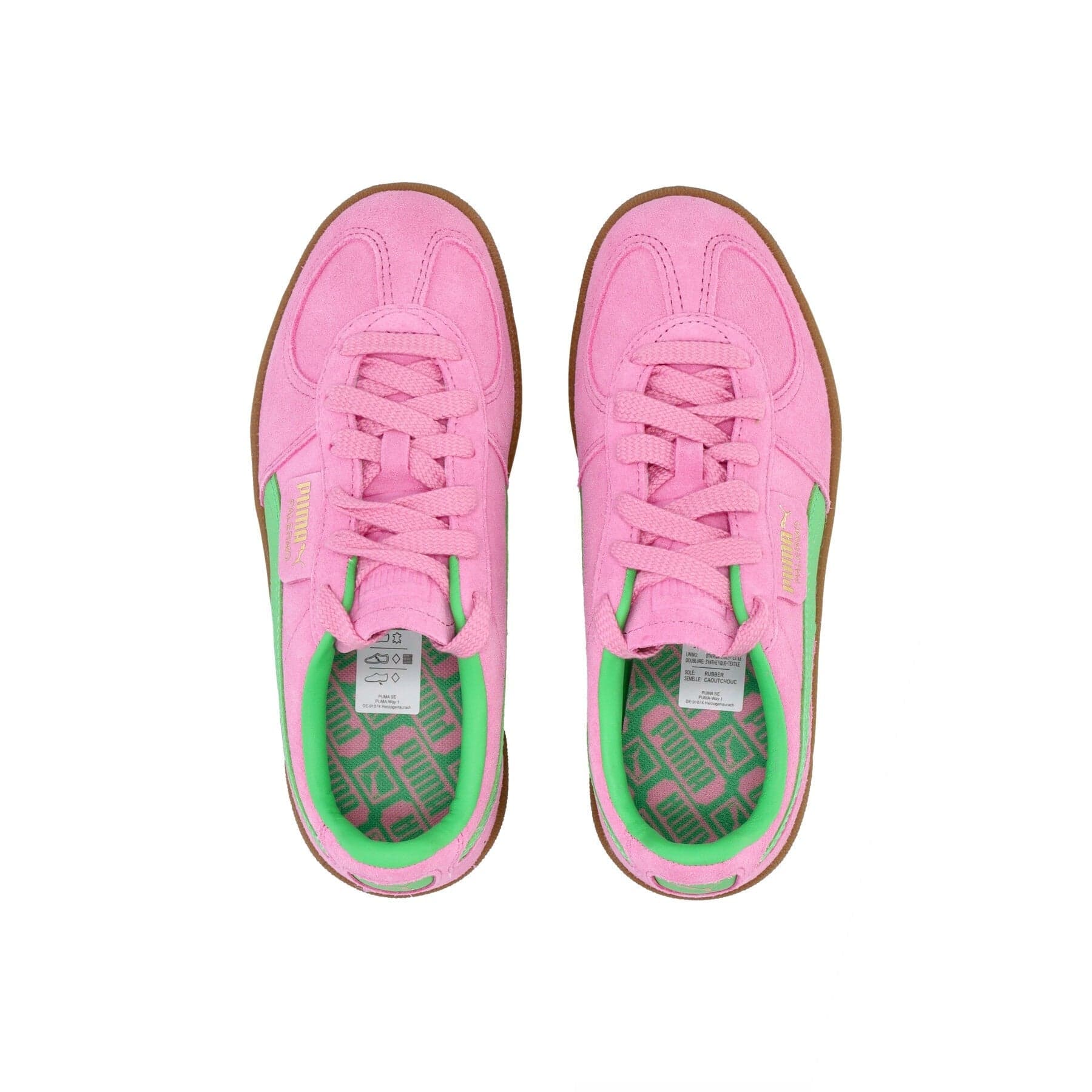 PUMA Scarpa Bassa Donna Palermo Special Pink Delight/green/gum da donna in Sneaker casual Drestige - Casamassima, commercioVirtuoso.it