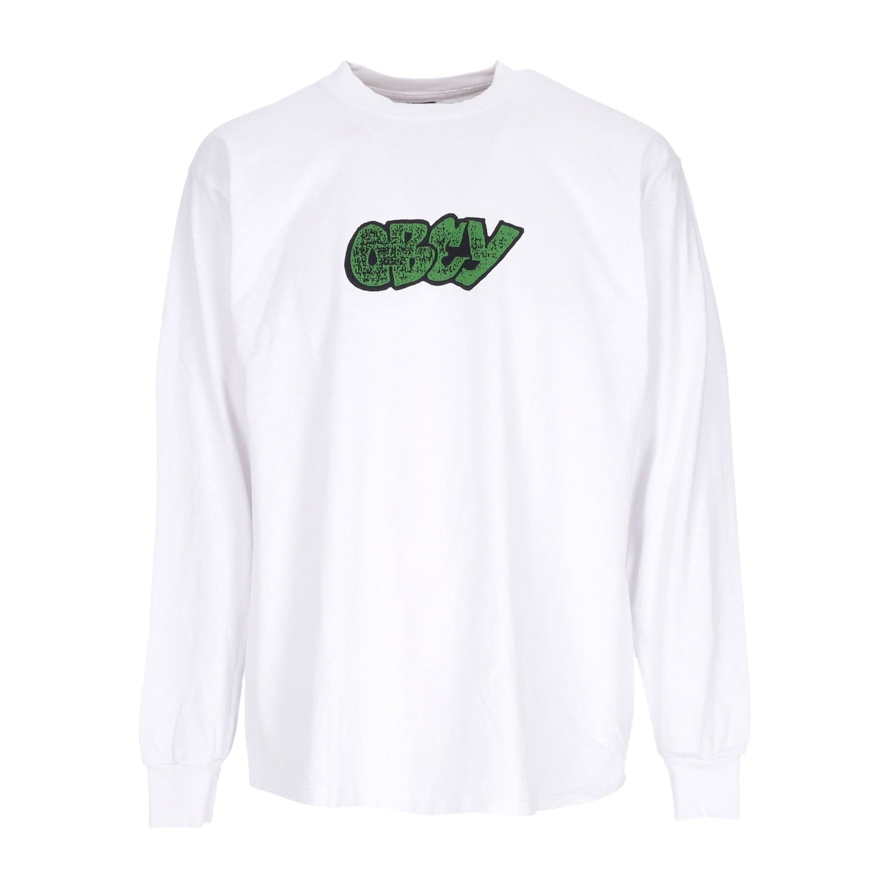OBEY Maglietta Manica Lunga Uomo City Watch Dog Heavyweight Classic Custom White da uomo in Abbigliamento tecnico e protettivo Drestige - Casamassima, commercioVirtuoso.it