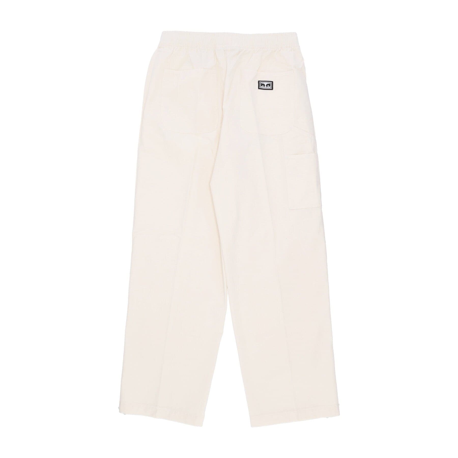 OBEY Pantalone Lungo Uomo Big Easy Canvas Pant Unbleached da uomo in Pantaloni Drestige - Casamassima, commercioVirtuoso.it