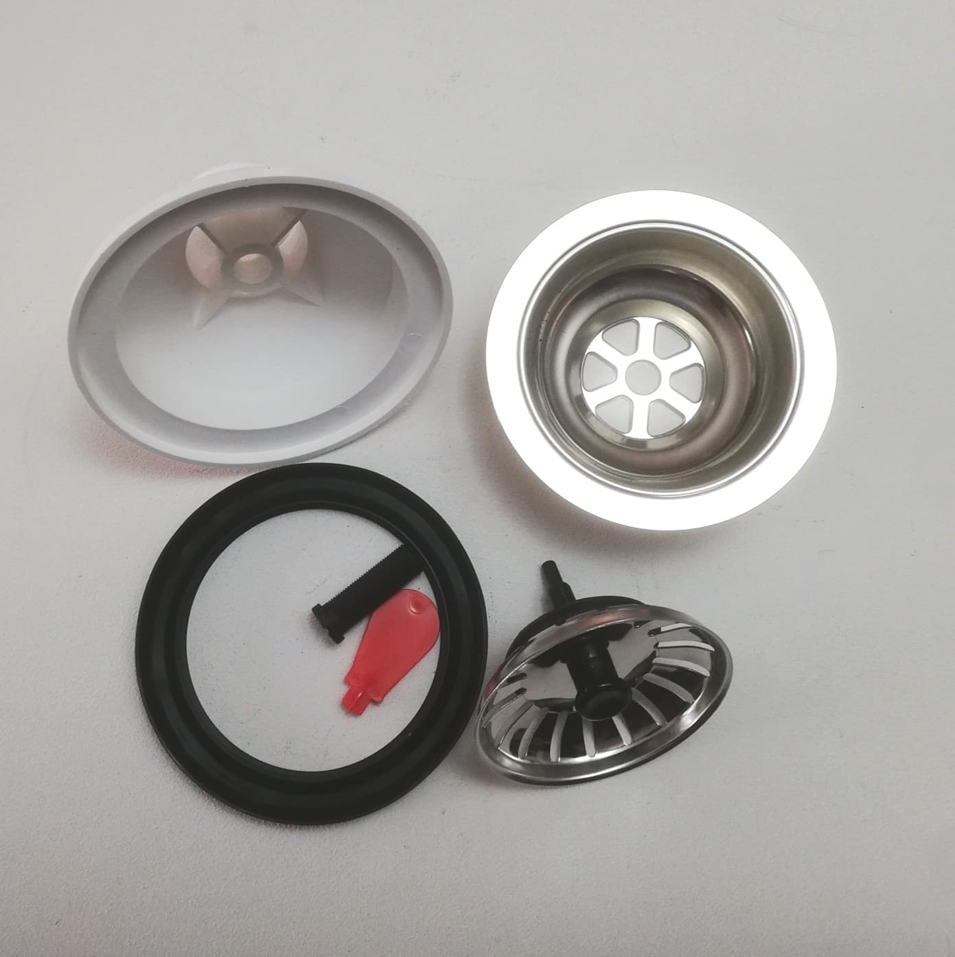 Piletta pilettone senza troppo pieno da 90mm raccordo da 1"+1/2 in Deriva per rubinetti Aloiserw.com - Altomonte, commercioVirtuoso.it