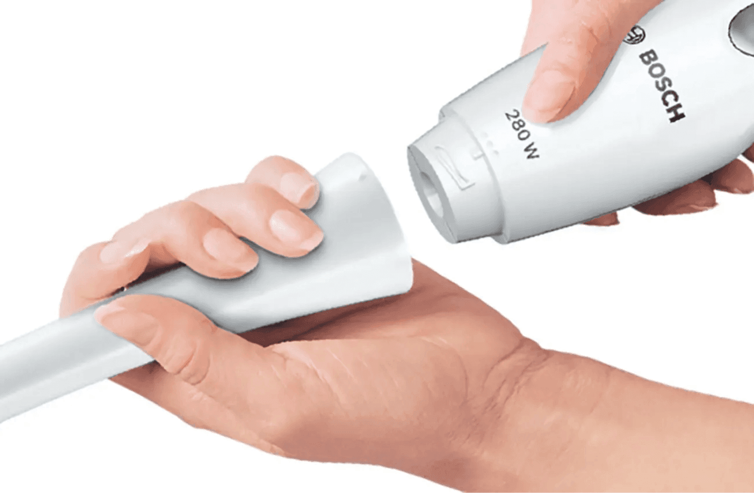 Bosch Frullatore a Immersione MSM6B100 – 280W, Lama 4 Ali Acciaio Inox AntiSplash, Impugnatura Ergonomica, Piede Rimovibile in Frullatori da tavolo Ecoprice.it - Avellino, commercioVirtuoso.it