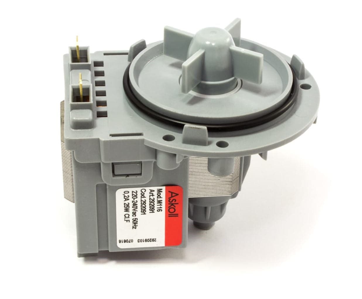 POMPA LAVATRICE MAGNETICA ASKOLL ATTACCHI ALTI 25W UNIVERSALE P 248 in prodotto EuroStore07 - Alatri, commercioVirtuoso.it