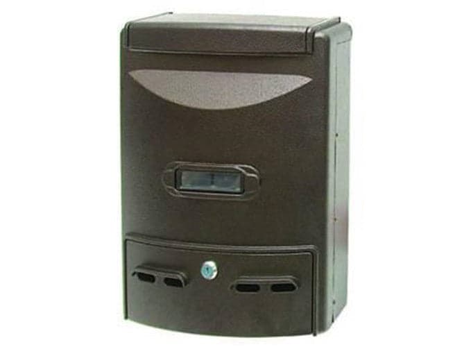 CASSETTA POSTALE IN ALLUMINIO PORTARIVISTE PER ESTERNI EUROPA BRONZO FER 24631 in prodotto EuroStore07 - Alatri, commercioVirtuoso.it