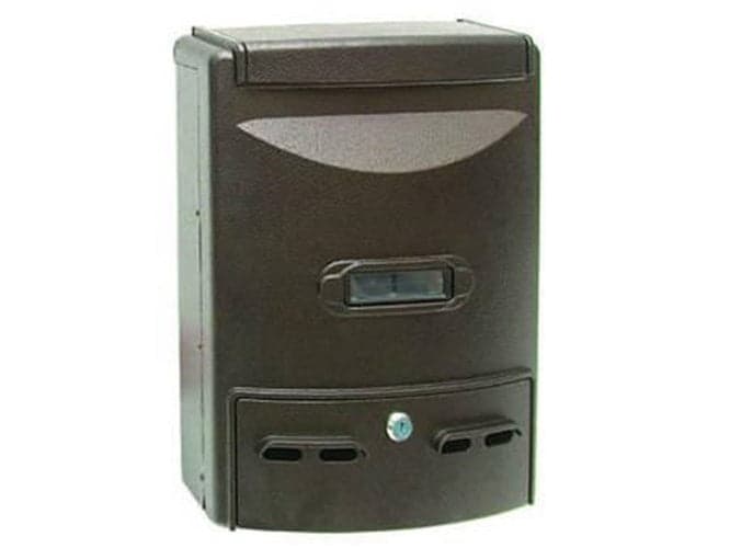 CASSETTA POSTALE IN ALLUMINIO PORTARIVISTE PER ESTERNI EUROPA BRONZO FER 24631 in prodotto EuroStore07 - Alatri, commercioVirtuoso.it