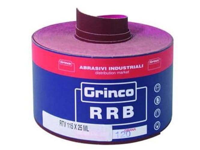 CARTA RESINATA AL CORINDONE RRB VE L CRO - mm.115h. MT25 grana 150 FER 35309 in prodotto EuroStore07 - Alatri, commercioVirtuoso.it