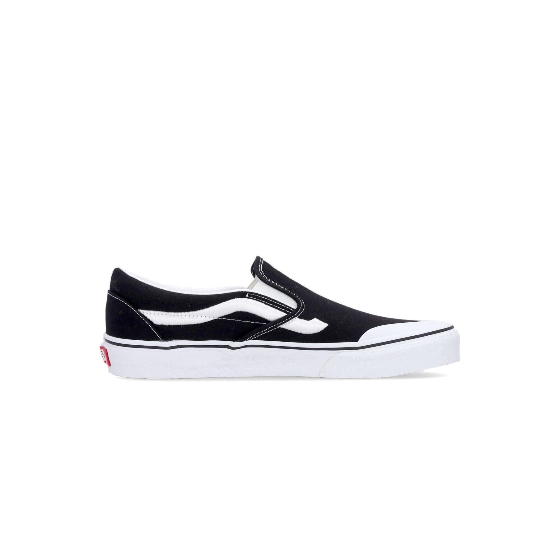 VANS Scarpa Bassa Uomo Classic Slip-on 138 Sidestripe Black/true White da uomo in Sneaker casual Drestige - Casamassima, commercioVirtuoso.it