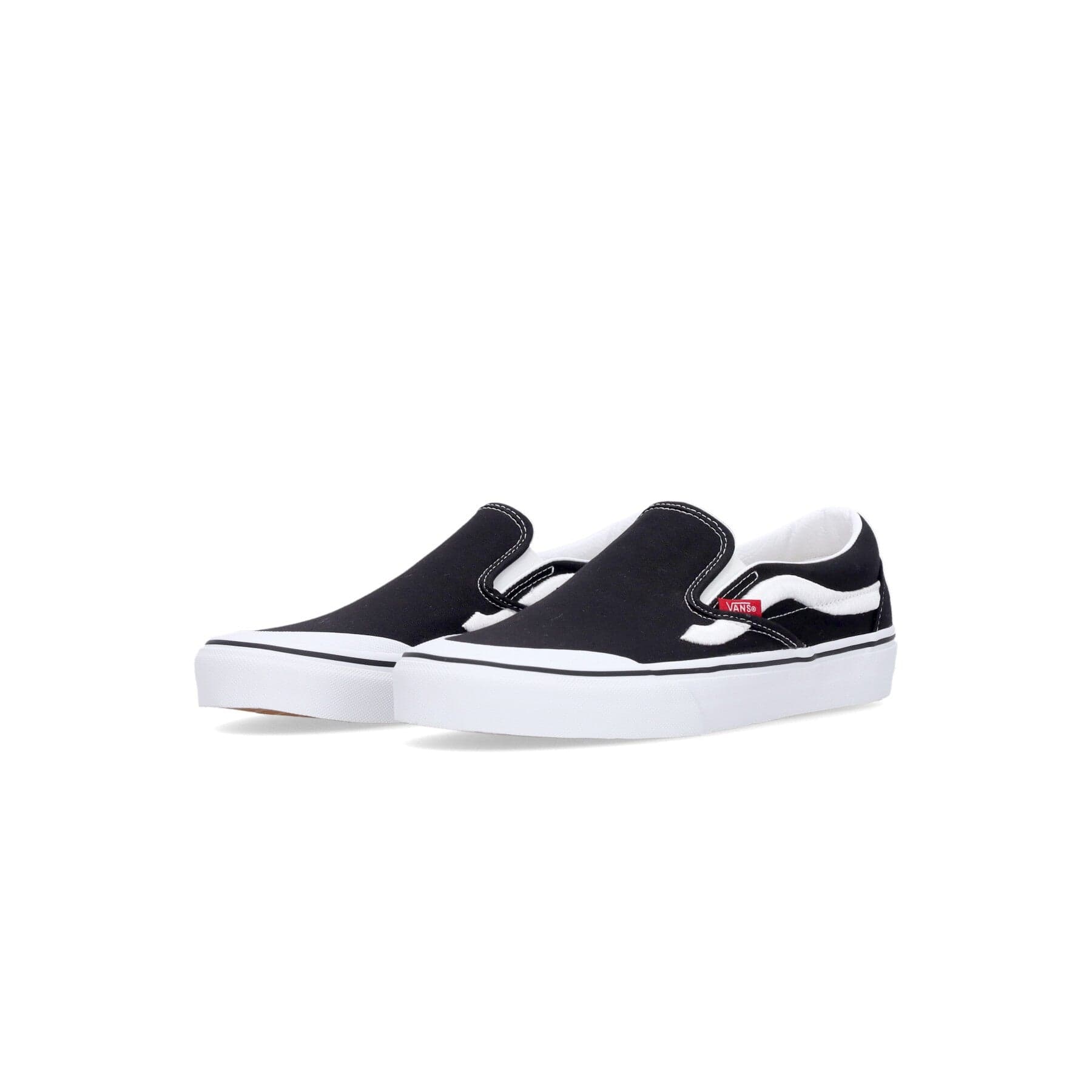 VANS Scarpa Bassa Uomo Classic Slip-on 138 Sidestripe Black/true White da uomo in Sneaker casual Drestige - Casamassima, commercioVirtuoso.it