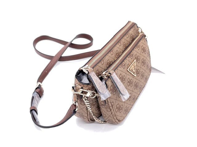 GUESS Borsa Donna Noelle Mini Latte/ Brown in Borse a tracolla Calzature Durello - Agna, commercioVirtuoso.it